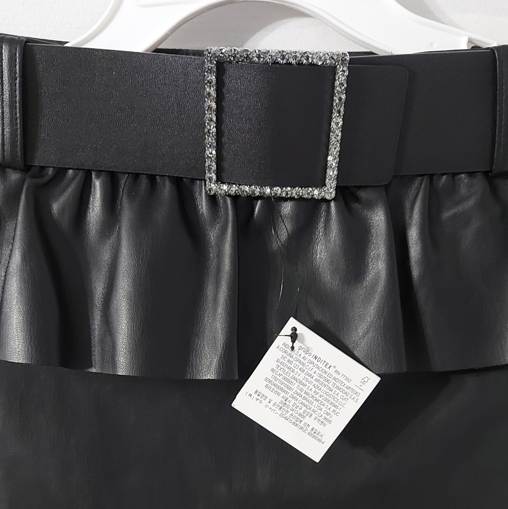 Zara skirts size medium Color Black - Picture 7 of 10